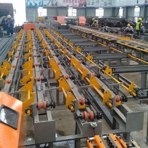 锯切套丝打磨生产线